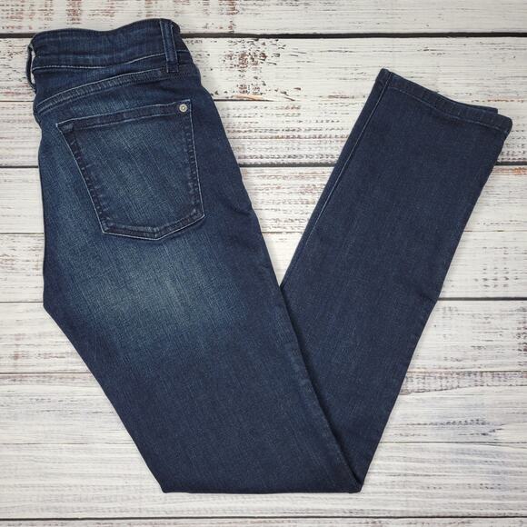 WARP + WEFT CDJ Paris Cigarette Skinny Jeans Dark Wash | 26 - Picture 3 of 8